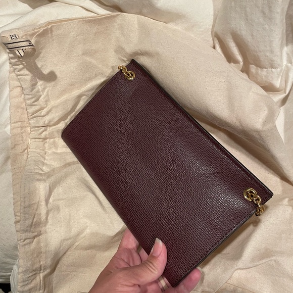 Mulberry Amberley Clutch crossbody in Burgundy - Picture 13 of 14
